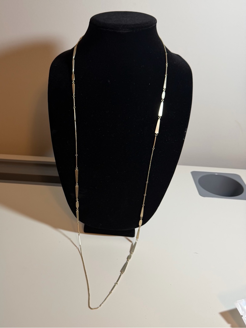Kendra Scott Delicate Gold-Tone Long Strand Necklace